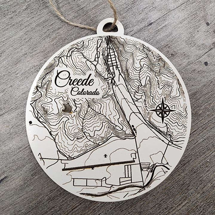 Engraved Wood Ornament