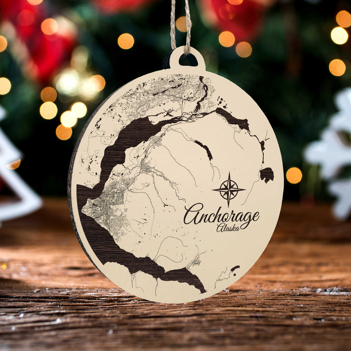 Anchorage, Alaska Ornament