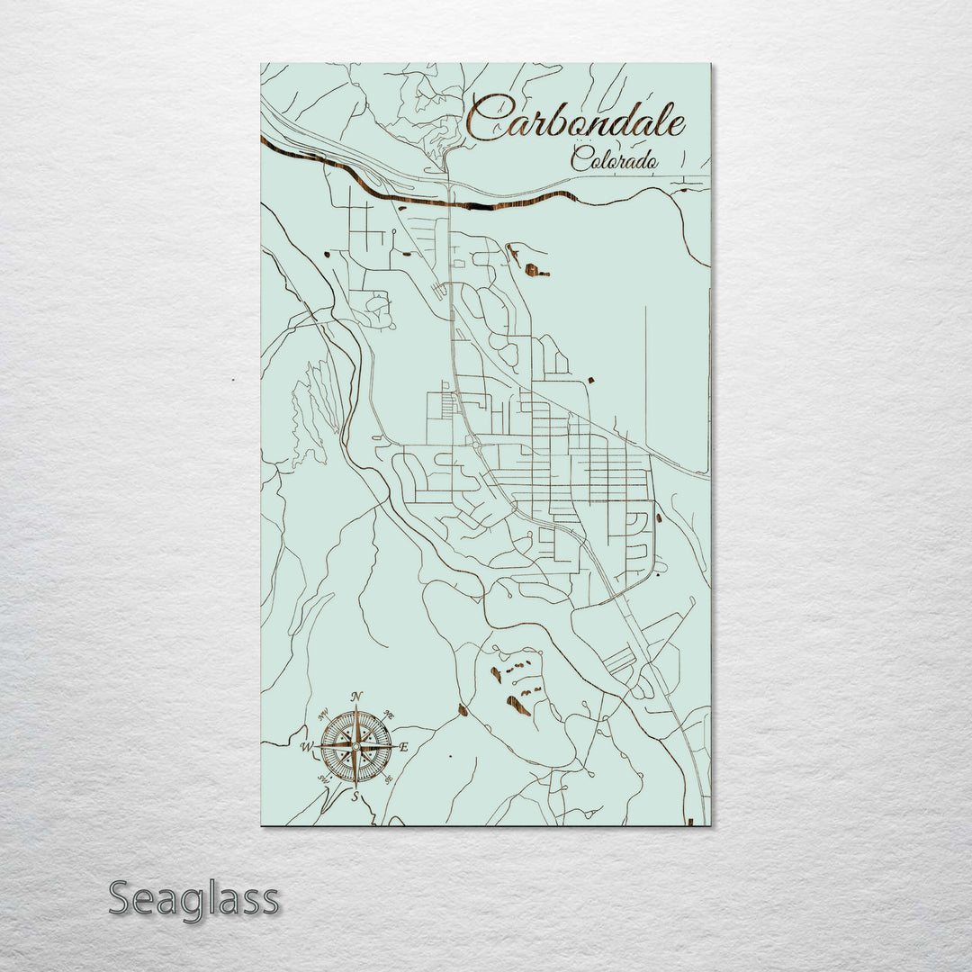 Carbondale, Colorado Street Map