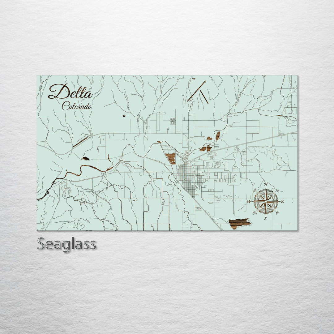 Delta, Colorado Street Map