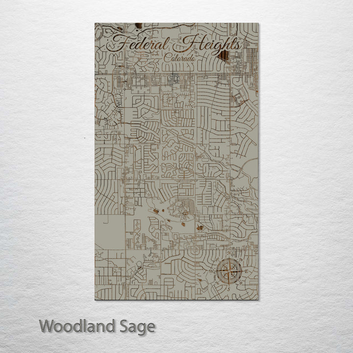 Federal Heights, Colorado Street Map