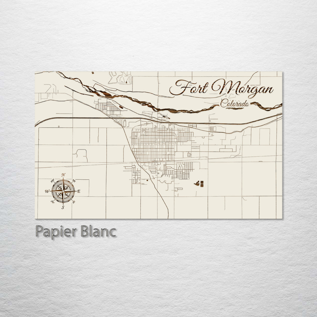 Fort Morgan, Colorado Street Map