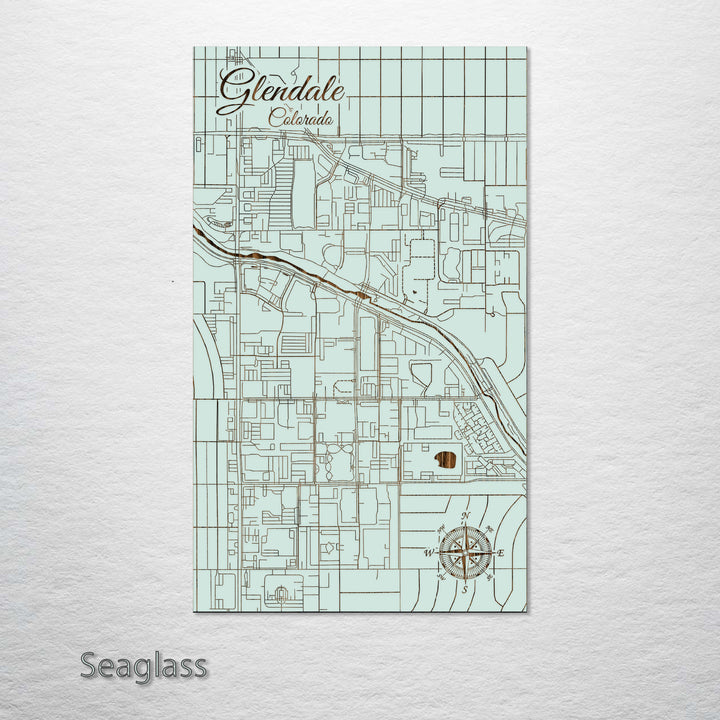 Glendale, Colorado Street Map