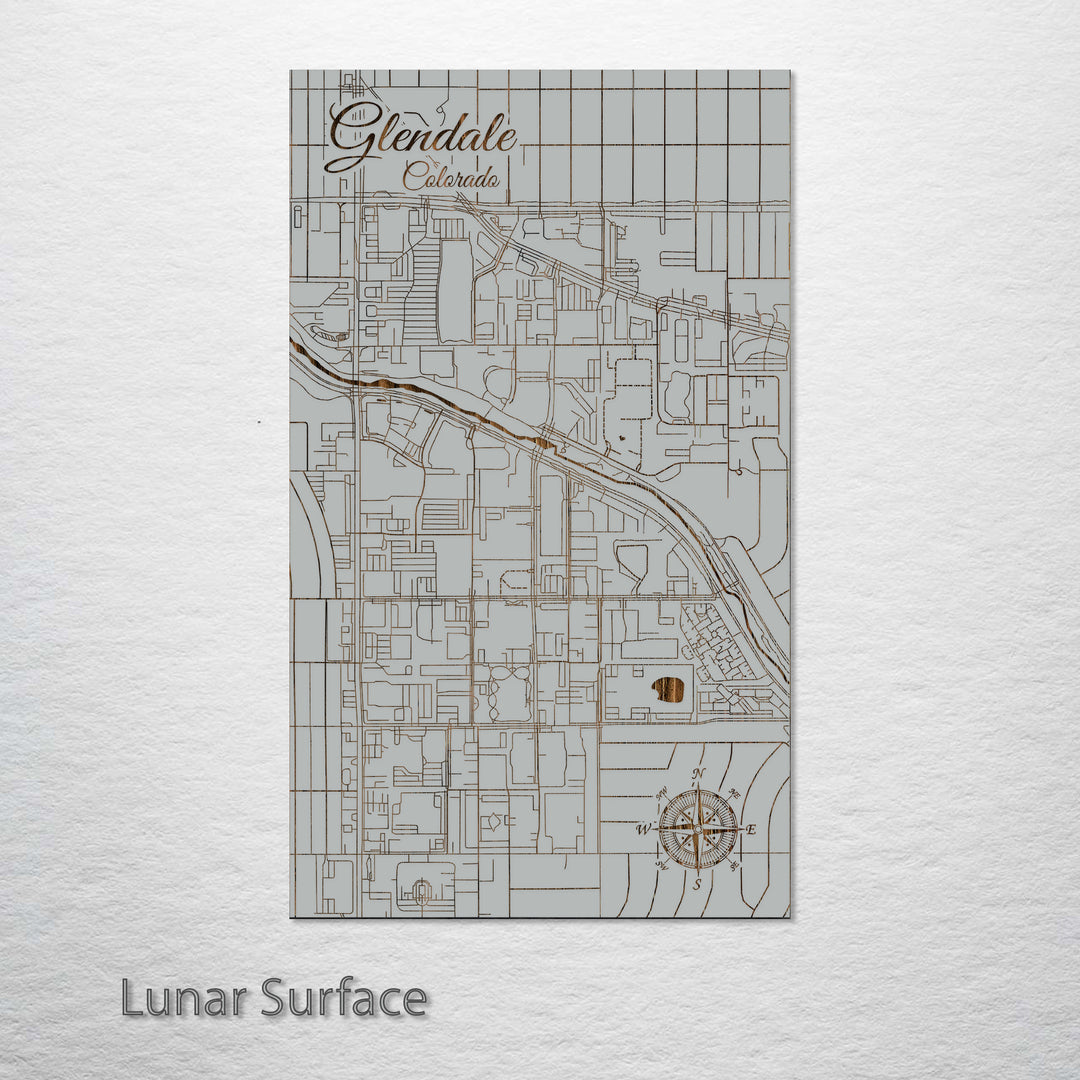 Glendale, Colorado Street Map