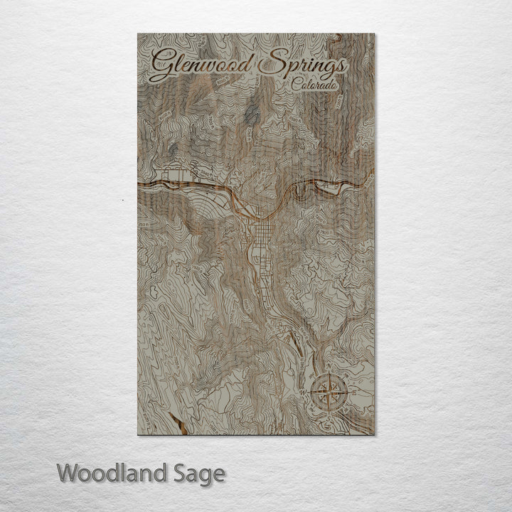 Glenwood Springs, Colorado Street Map