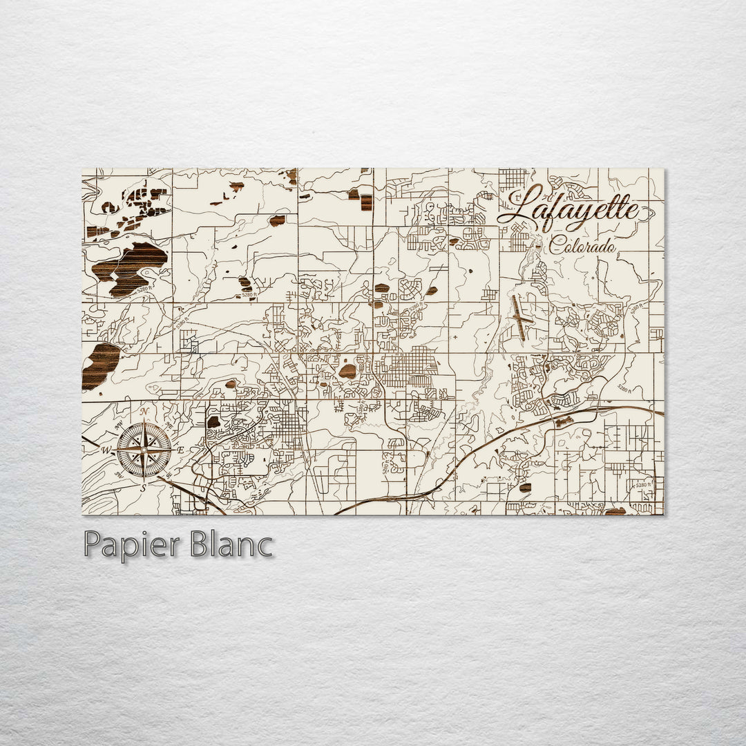 Lafayette, Colorado Street Map