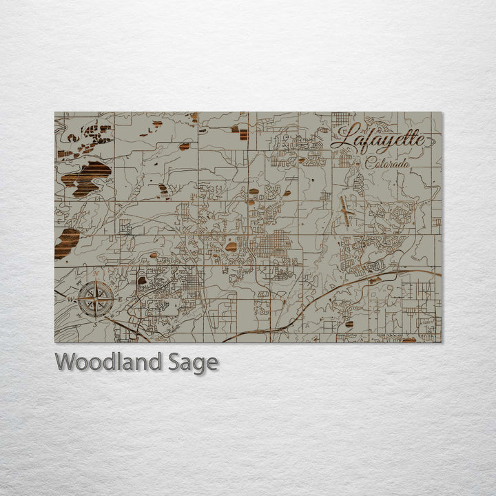 Lafayette, Colorado Street Map