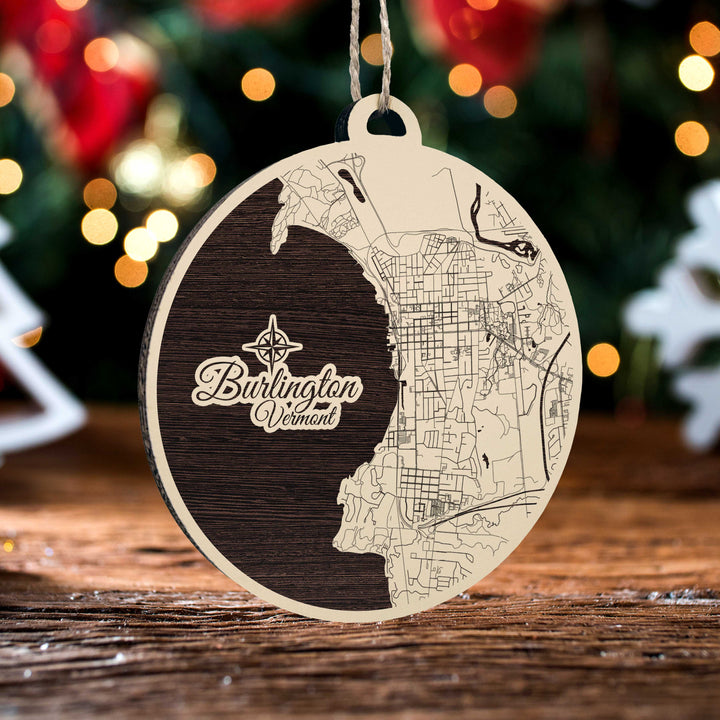 Burlington, Vermont Ornament