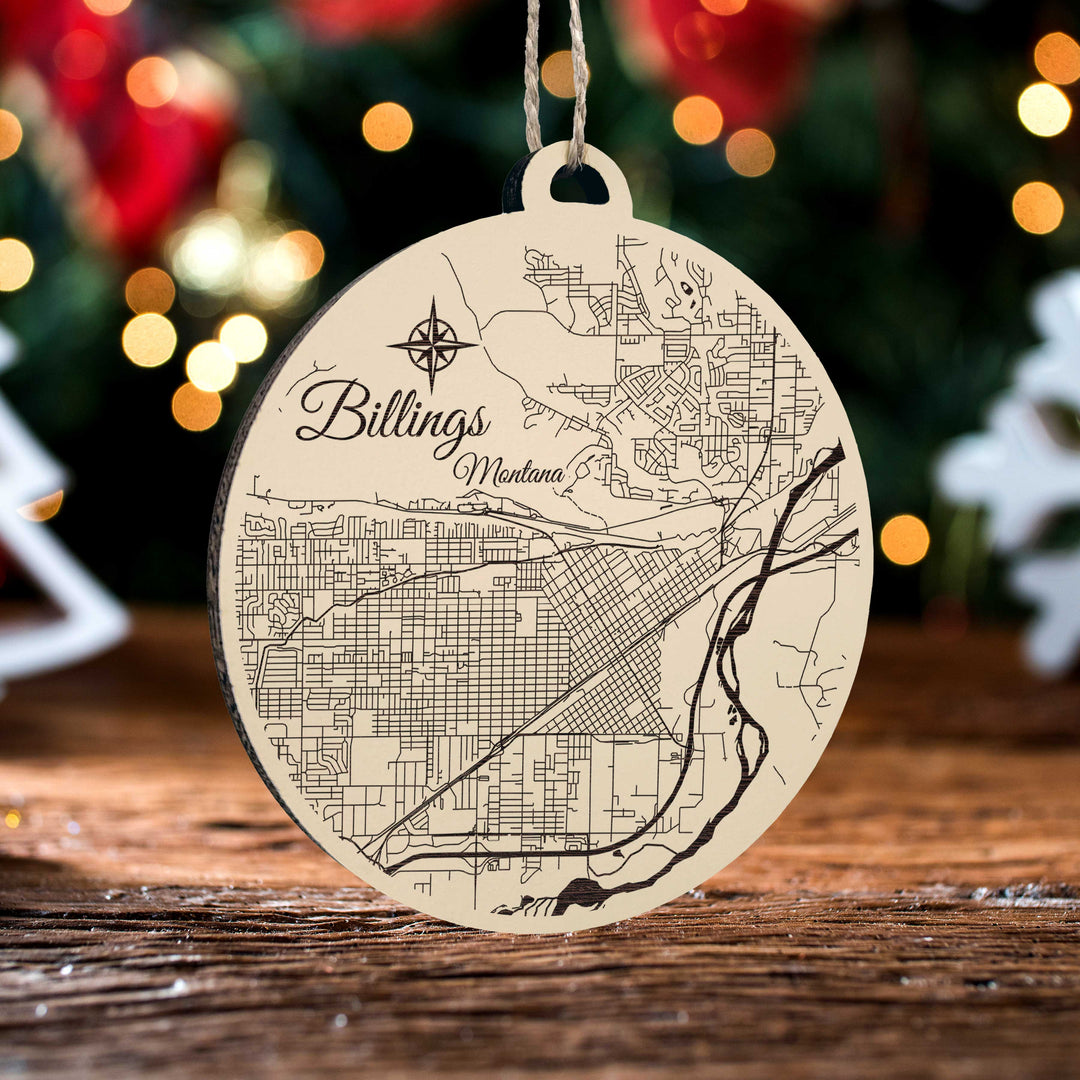 Billings, Montana Ornament