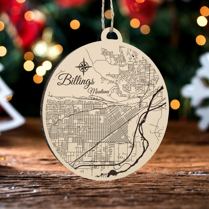 Billings, Montana Ornament