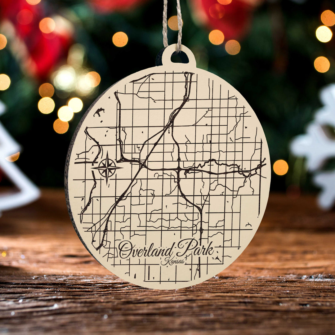 Overland Park, Kansas Round Ornament