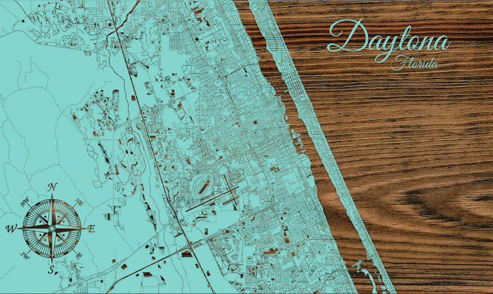 Daytona, Florida Street Map