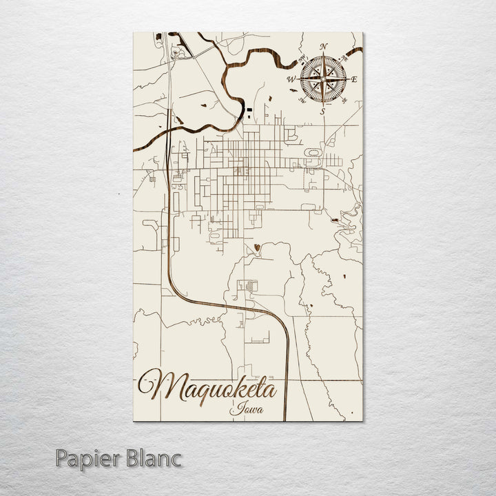 Maquoketa, Iowa Street Map