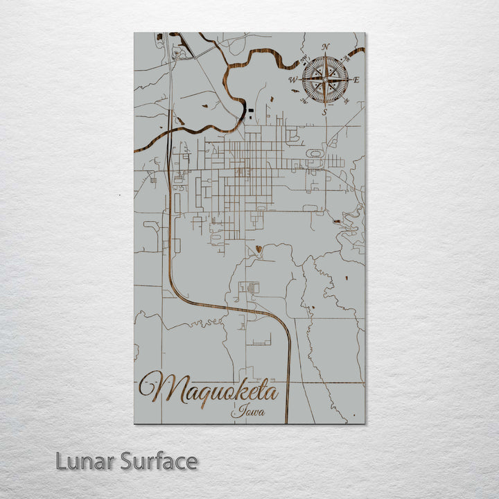 Maquoketa, Iowa Street Map