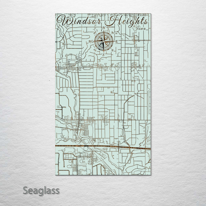 Windsor Heights, Iowa Street Map