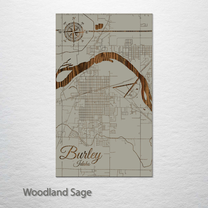 Burley, Idaho Street Map