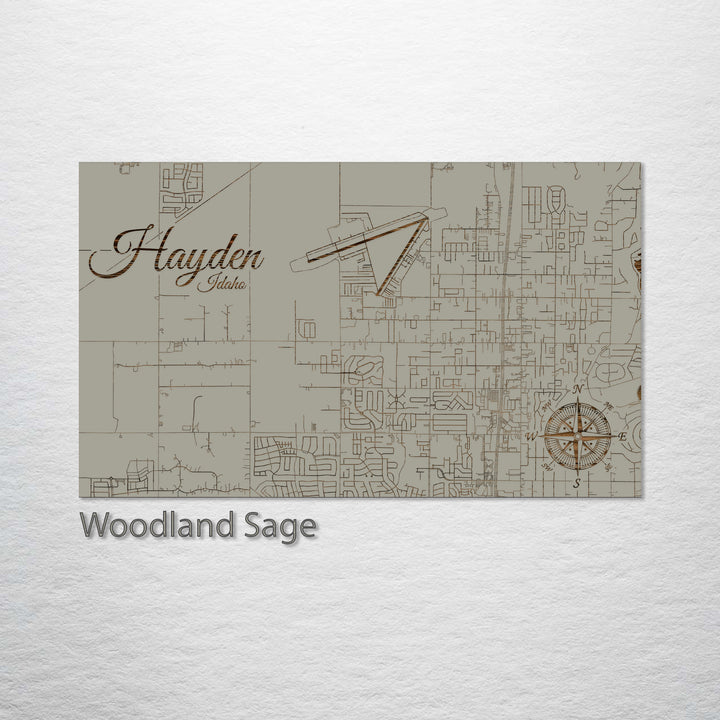 Hayden, Idaho Street Map