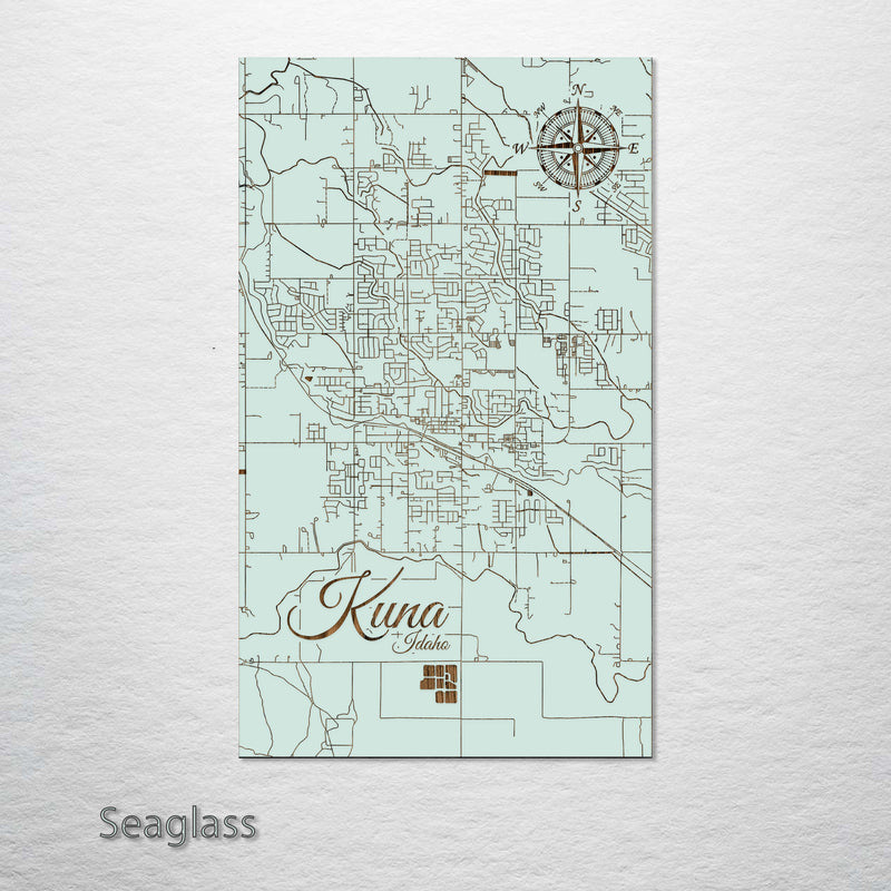 Kuna Idaho Street Map Fire And Pine