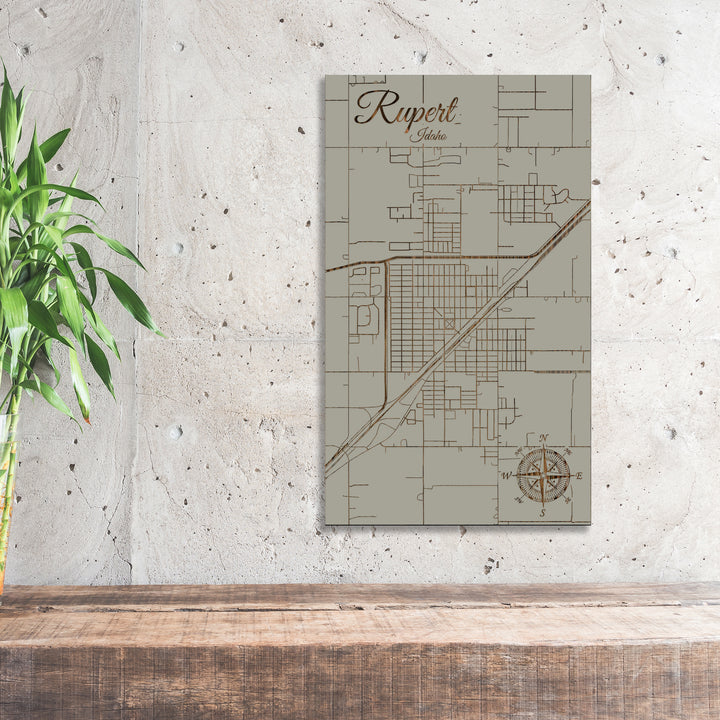 Rupert, Idaho Street Map