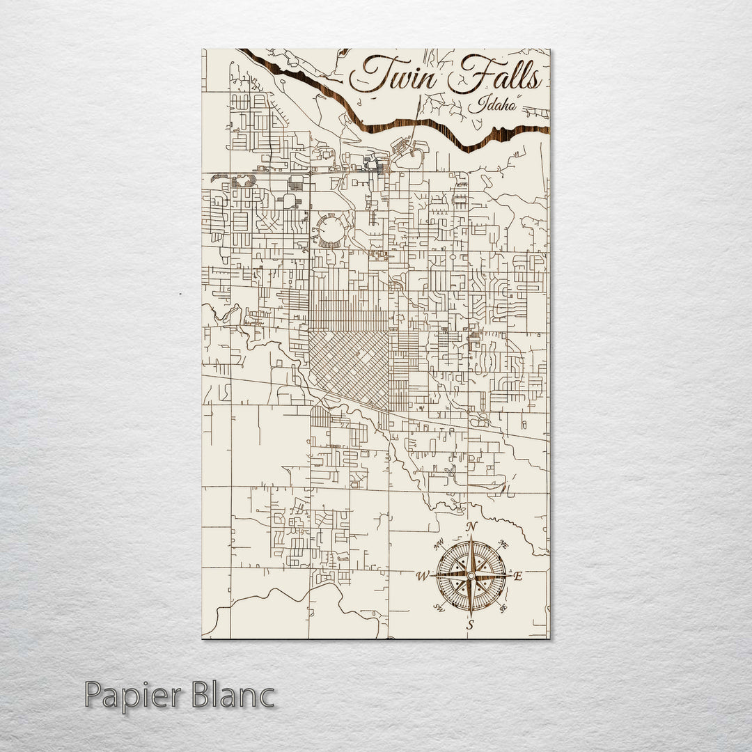 Twin Falls, Idaho Street Map