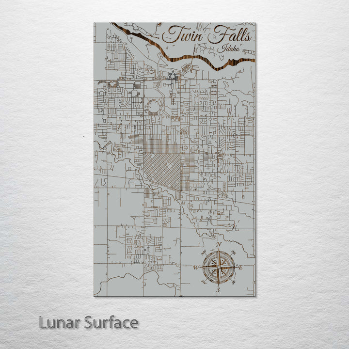 Twin Falls, Idaho Street Map