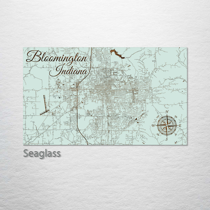 Bloomington, Indiana Street Map