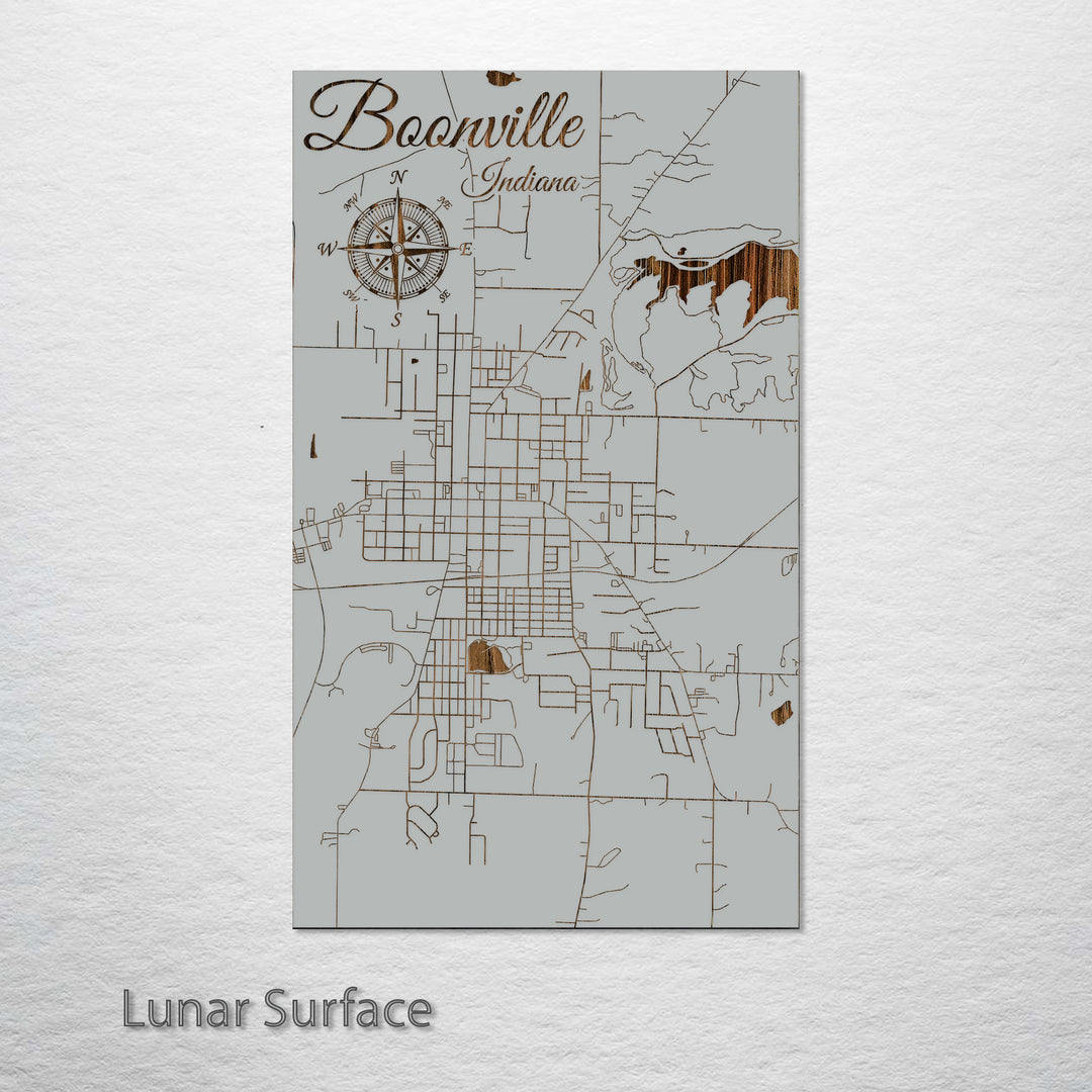 Boonville, Indiana Street Map