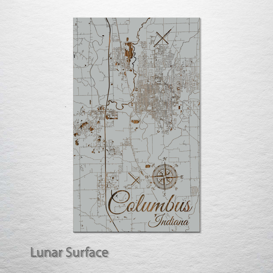 Columbus, Indiana Street Map