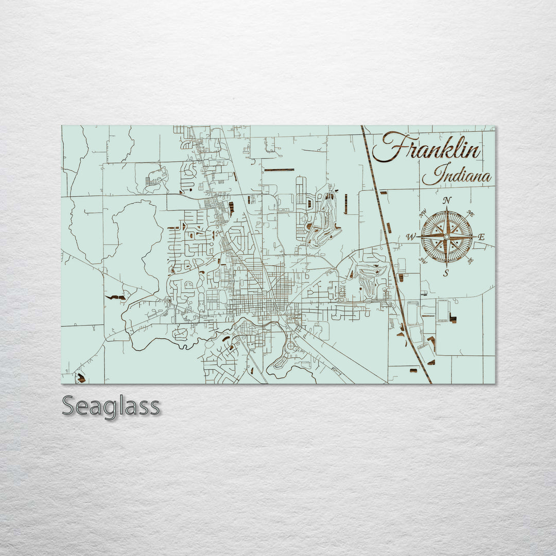 Franklin, Indiana Street Map