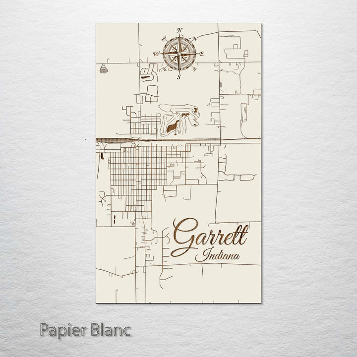 Garrett, Indiana Street Map