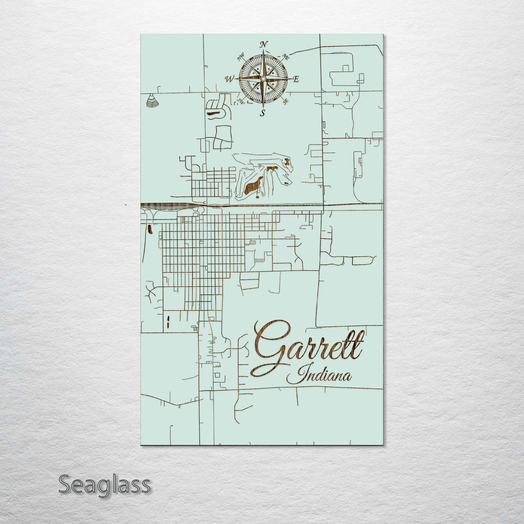 Garrett, Indiana Street Map