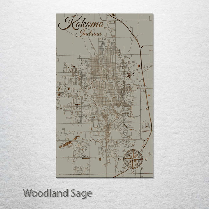 Kokomo, Indiana Street Map