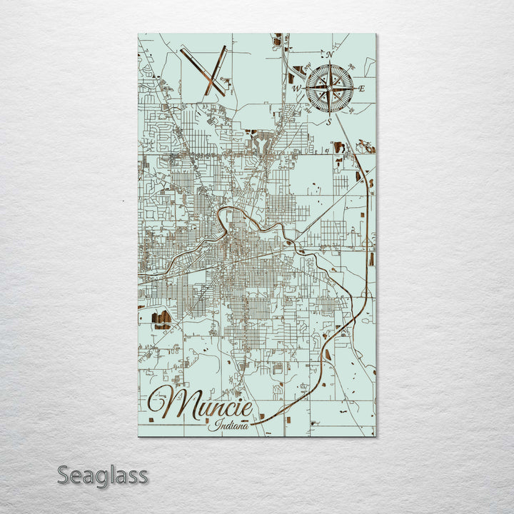 Muncie, Indiana Street Map