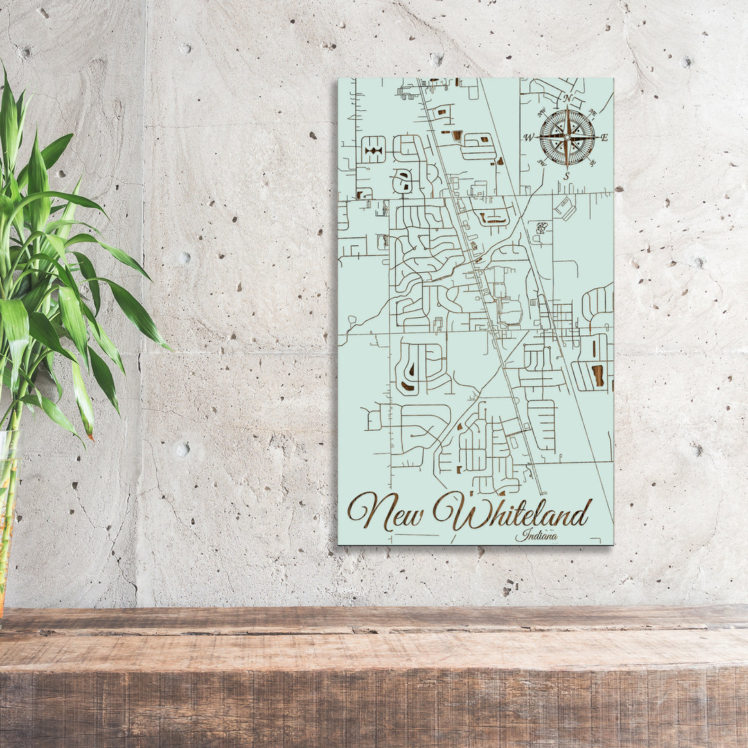 New Whiteland, Indiana Street Map