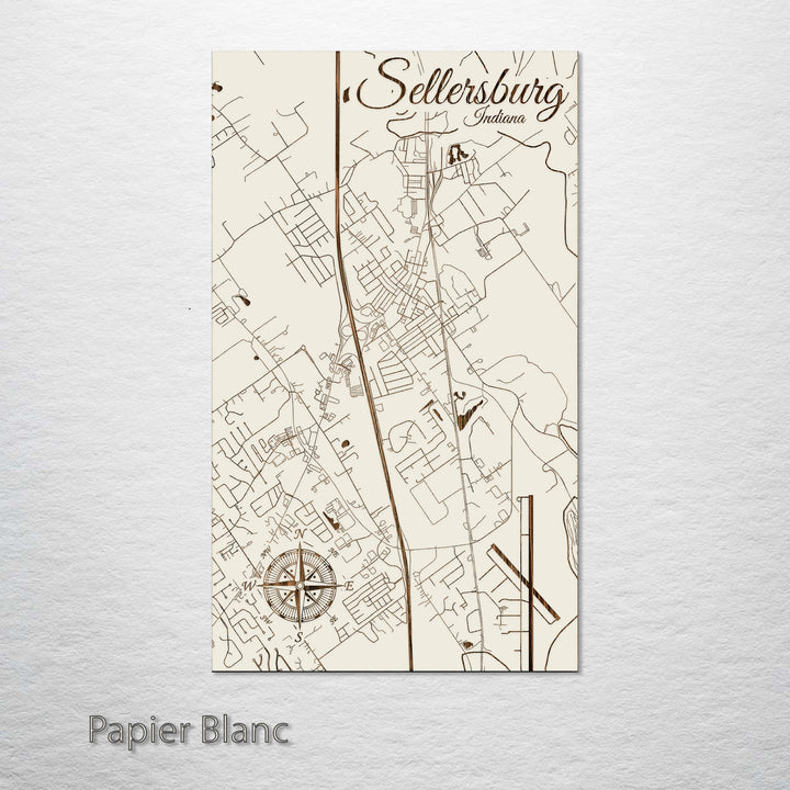 Sellersburg, Indiana Street Map