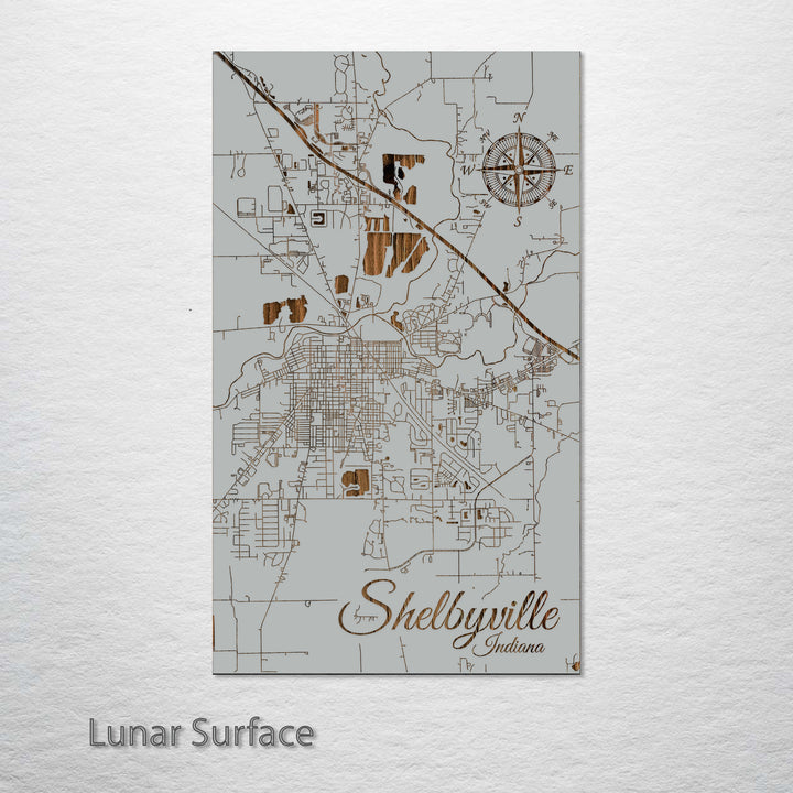 Shelbyville, Indiana Street Map