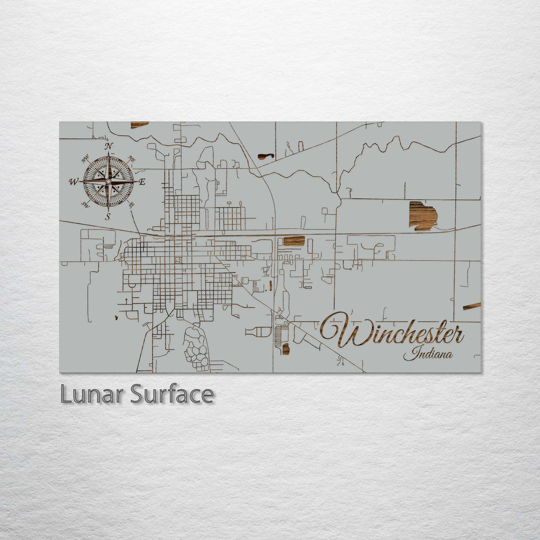 Winchester, Indiana Street Map