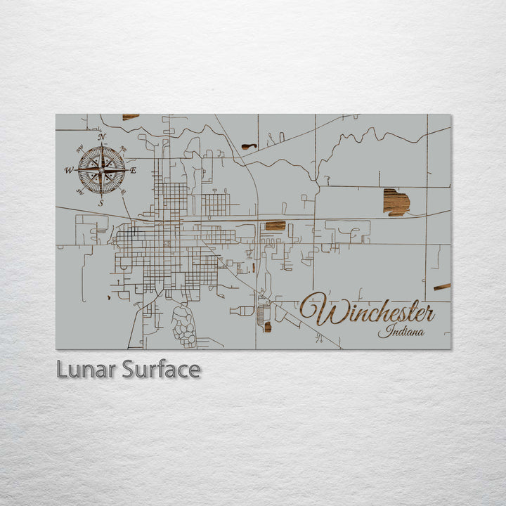 Winchester, Indiana Street Map