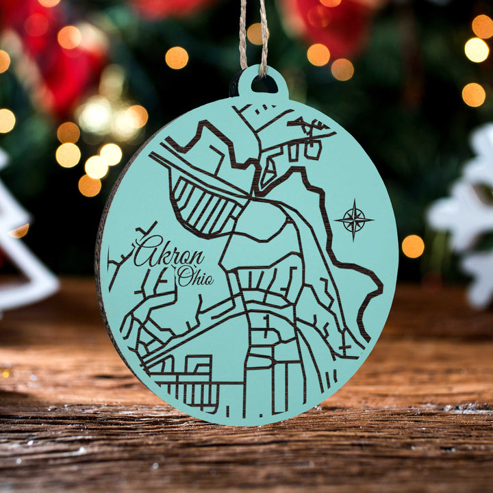 Akron, Ohio Ornament