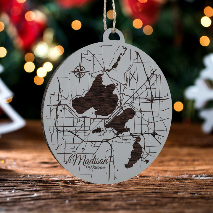 Madison, Wisconsin Ornament