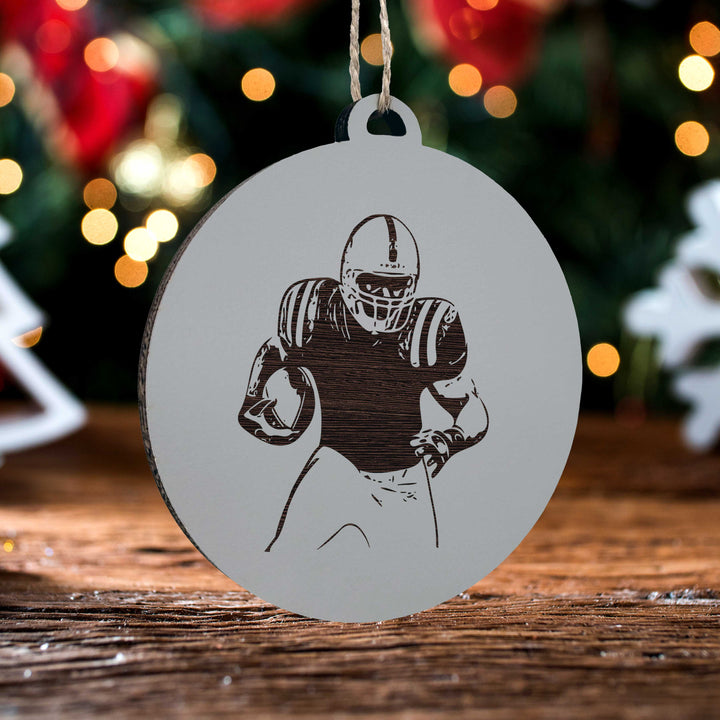 Football Player Ornament