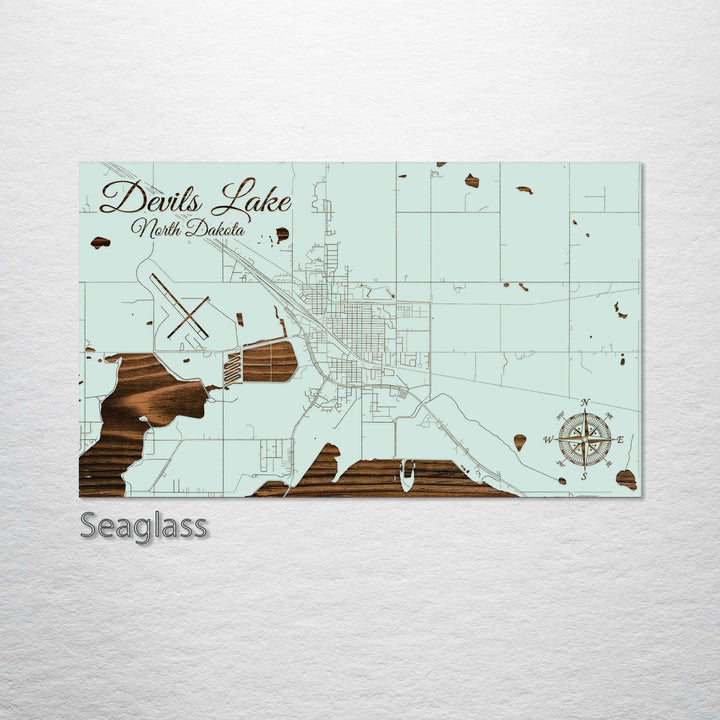 Devils Lake, North Dakota Street Map