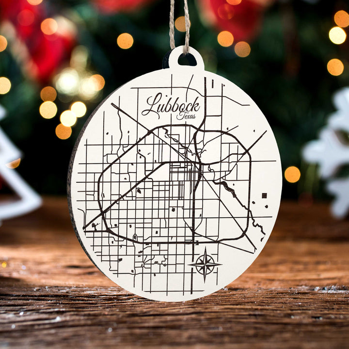 Lubbock, Texas Round Ornament