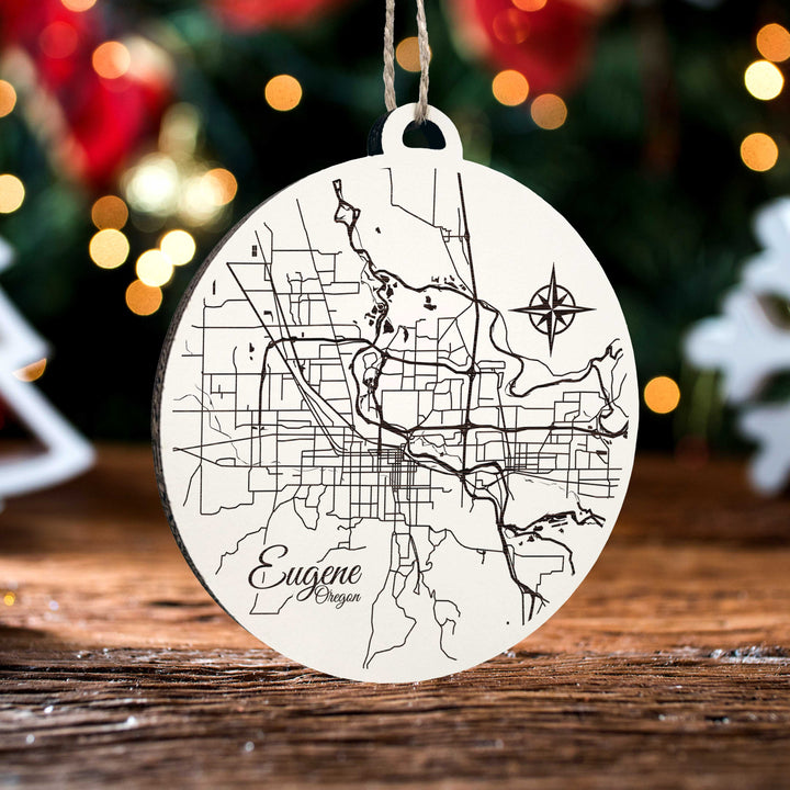 Eugene, Oregon Ornament