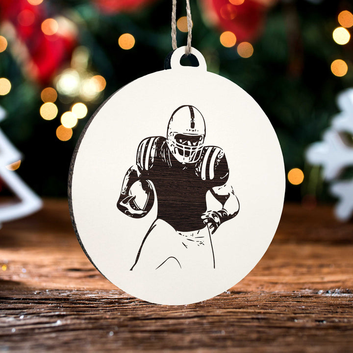 Football Player Ornament