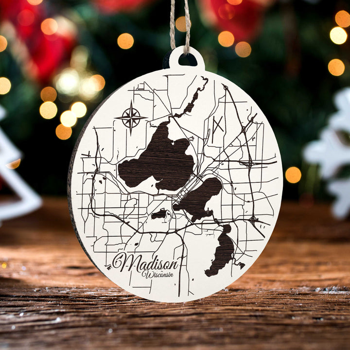 Madison, Wisconsin Ornament