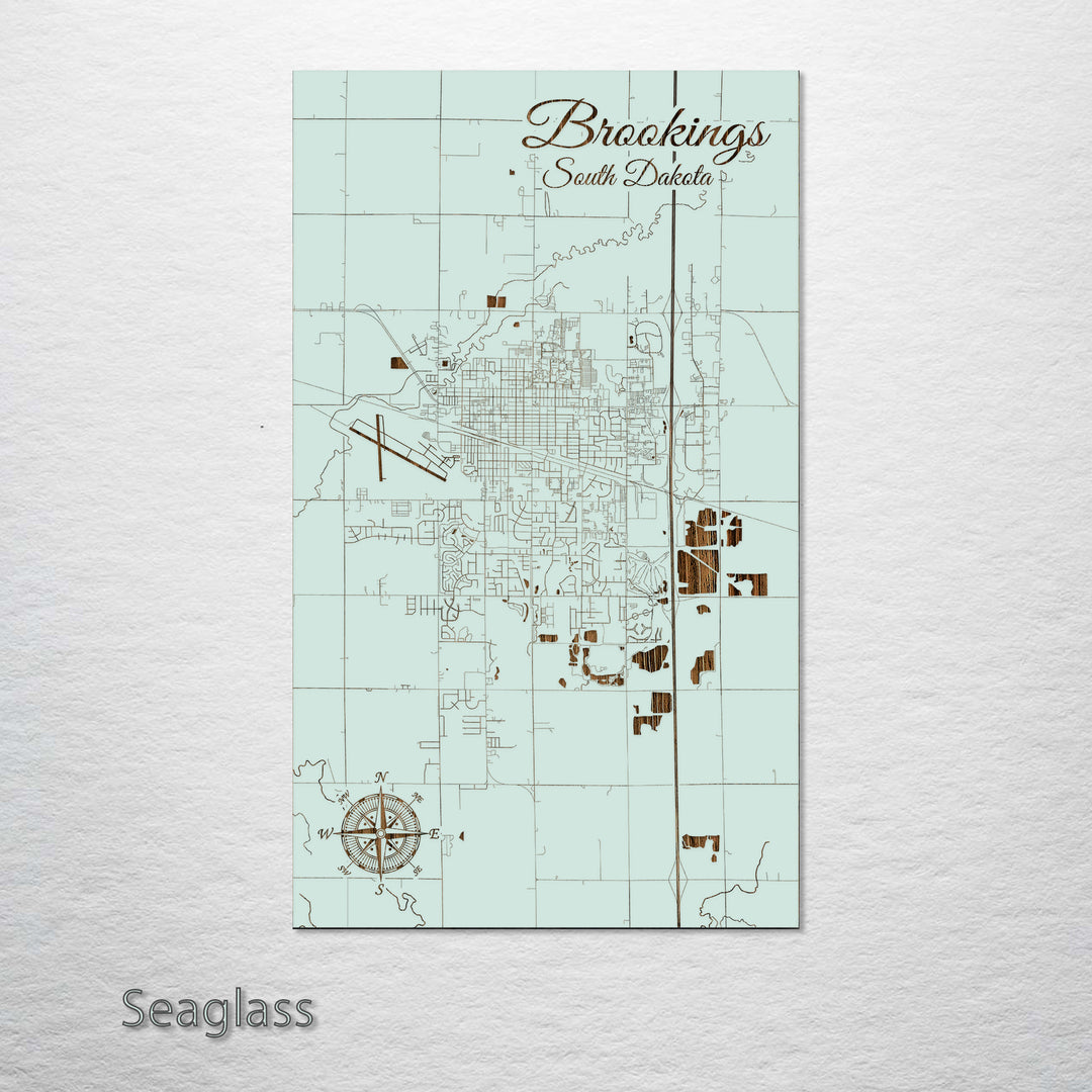 Brookings, South Dakota Street Map