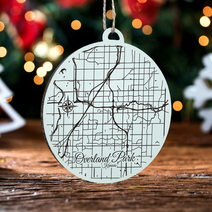 Overland Park, Kansas Round Ornament