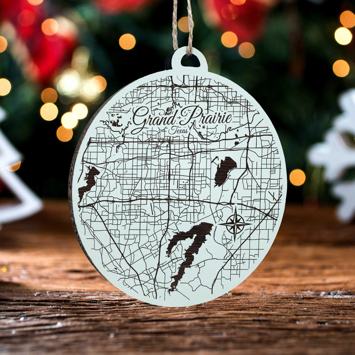 Grand Prairie, Texas Round Ornament