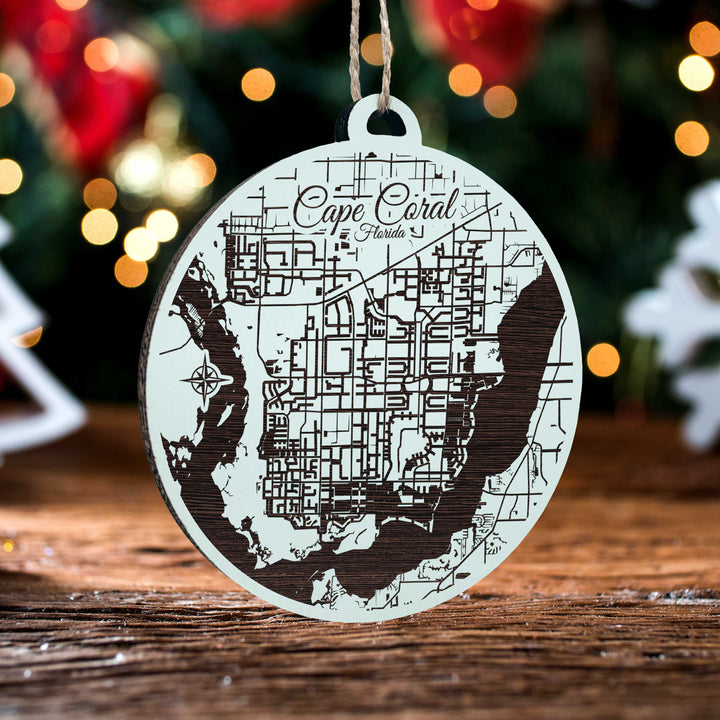 Cape Coral, Florida Round Ornament